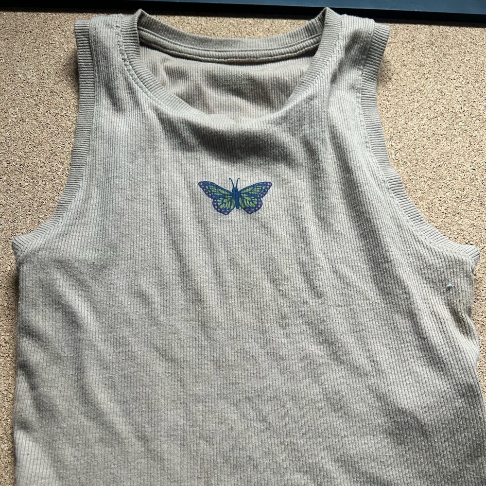 American Eagle butterfly tank top!